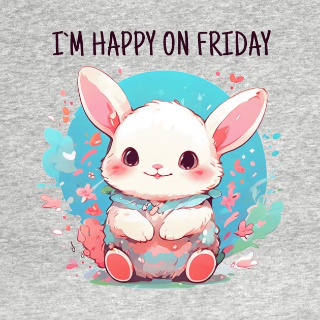 Happy friday rabbit by bswlife